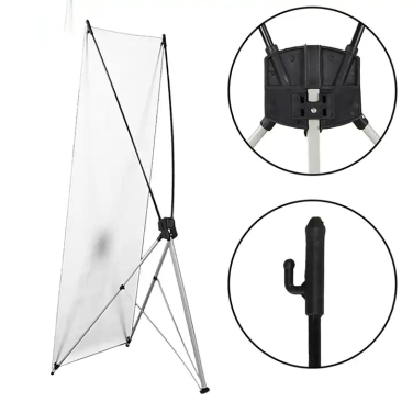 X-Stand - 30"x69" (w/ Pop-up Banner)