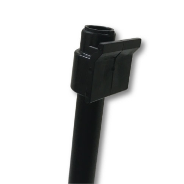 Black-Double Foot Retractable-33" x 81" (hardware)